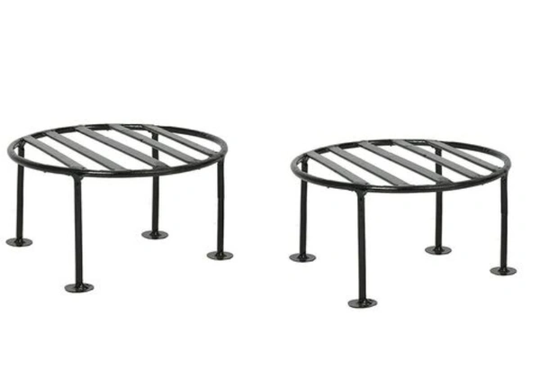 Circle Iron Pots& Planter Stand It will give any place a splendid look and a dash of style Pack of 4 - Round